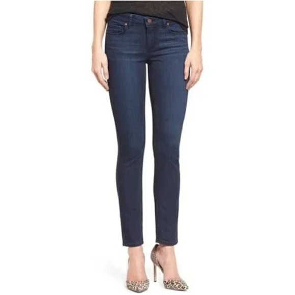 PAIGE Skyline Blue Ankle Peg Jeans - Picture 13 of 13